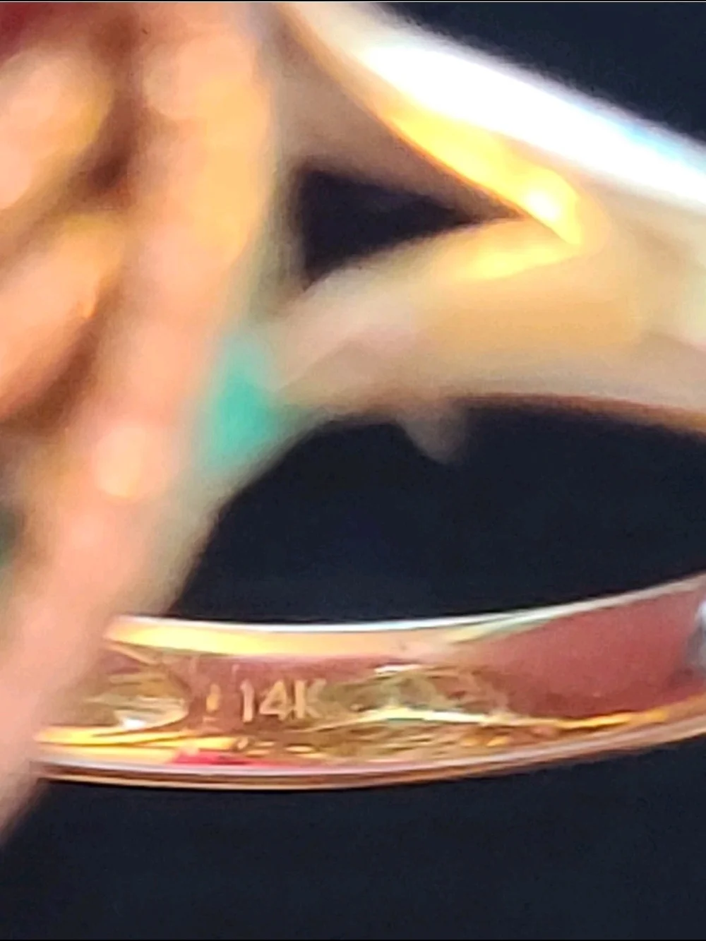 EFFY *Rare Find* Brand New 14K Gold Multi-Stone Ring Size 7